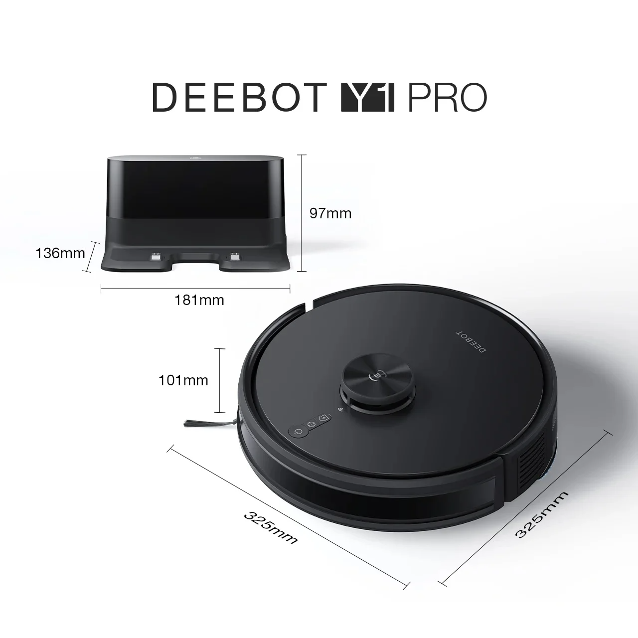 Ecovacs - DEEBOT Y1 PRO 掃拖機械人| DCH Living 大昌行生活
