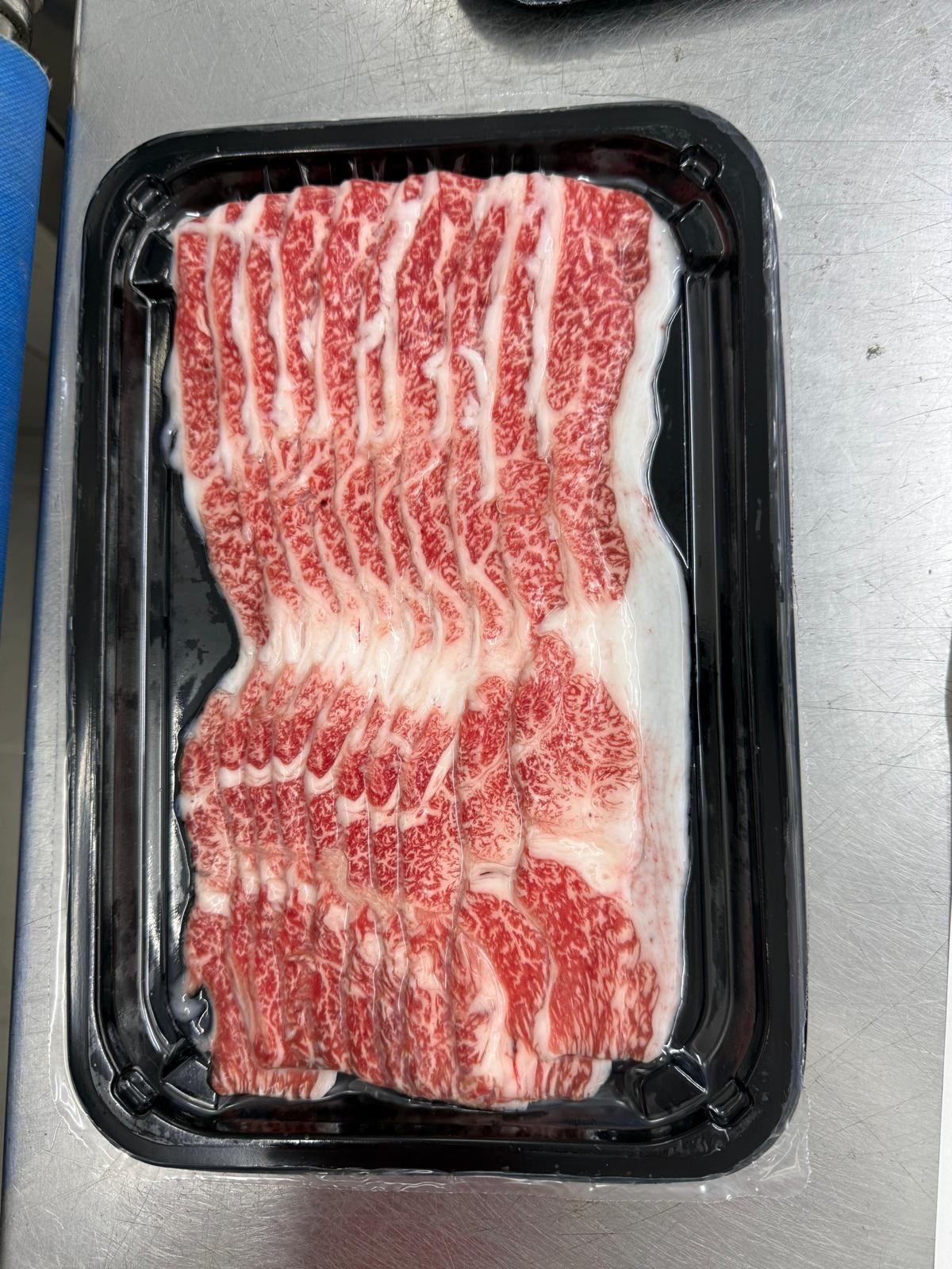 宮崎牛 - ⽇本A5和⽜沙巴當 (切⽚) (急凍-18°C) 150g (燒肉/火鍋適用) | DCH Living 大昌行生活